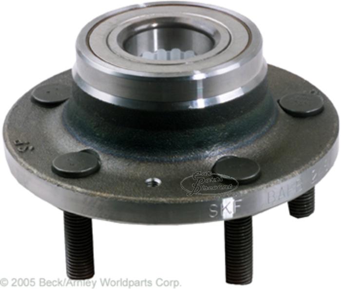 Beck arnley wheel bearing and hub assembly