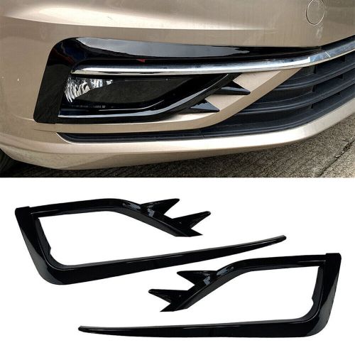 Front bumper spoiler vent outlet cover for vw golf mk7.5 17-19-