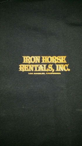 Iron horse motorcycle rentals california t-shirt harley davidson large