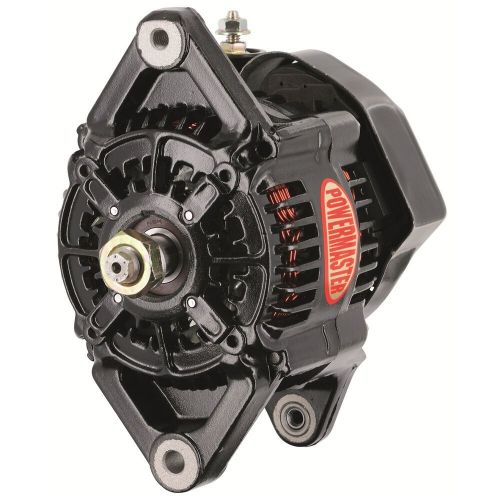 Powermaster 8126 denso-style 102mm race alternator 115 amp 1-wire 16 volt no pul