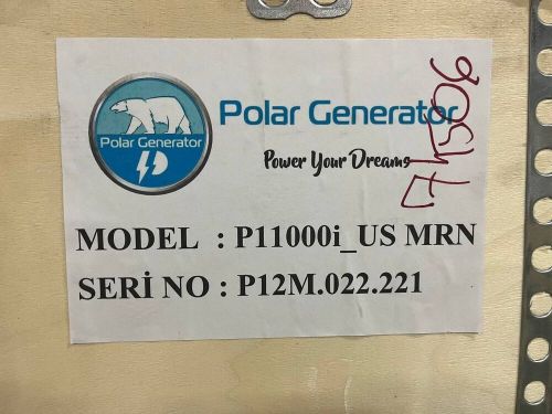 Generator polar marine p11000i_us mrn, 13,5 kva /10,8 kw, 120v 60hz