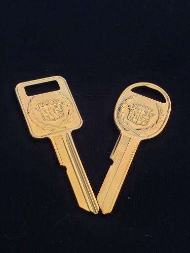 Cadillac gold key set - c and d for all 1968, 1972, 1976, 1980, &amp; some 1987-1990