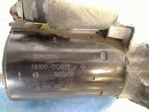 Starter toyota aygo (b10) hatchback 1.0 12v vvt-i (1kr-fe) 2013 281000q021g-