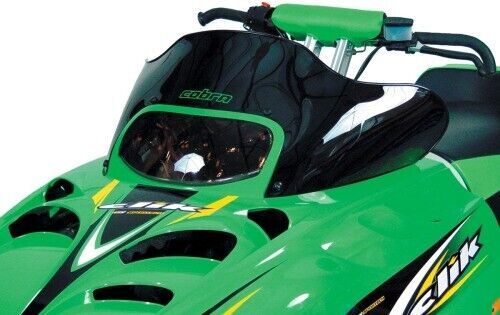 Powermadd windshield for arctic cat zr 3 - black - low height 12323 10232013