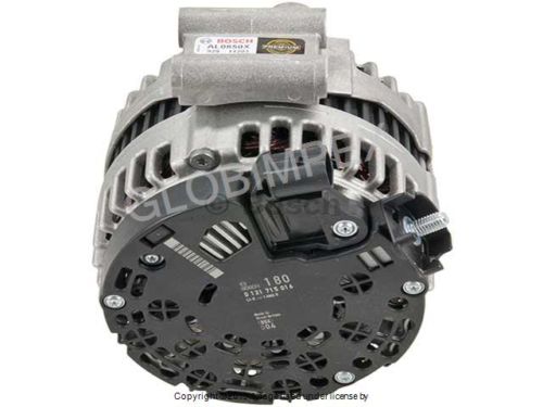 Bmw x5 (2007-2010) alternator - 180 amp (rebuilt) bosch oem +1 year warranty