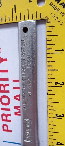 Champion ct442 aircraft spark plug lead-master wrench  7/8&#034; lycoming continental