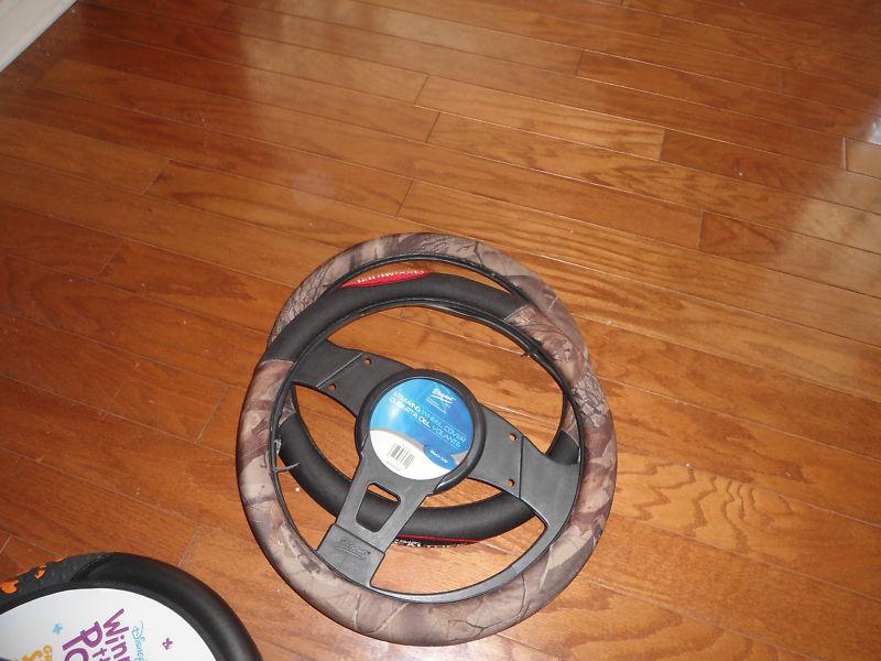 Realtree ap camouflage rubber molded steering wheel cover