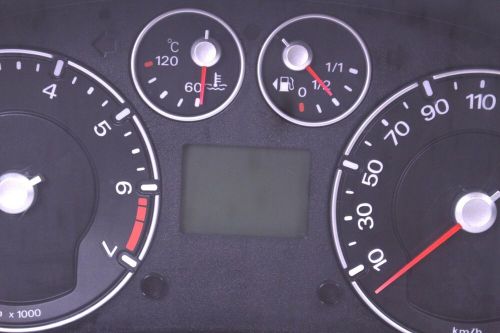 Speedometer genuine ford fiesta v 5 jh jd 6s6t-10849-ed instrument cluster speedo #2-