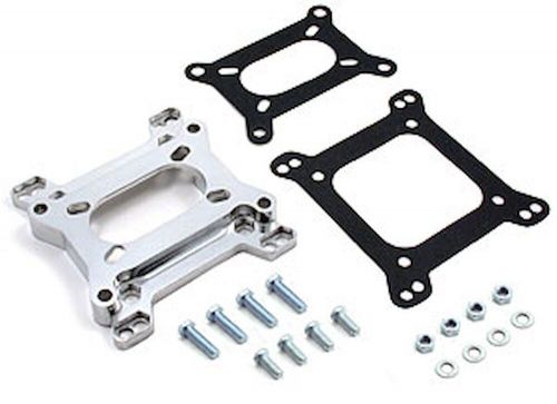 Spectre 5772 carburetor adapter die-cast aluminum adapts 4-bbl carb to 4-bolt 2-