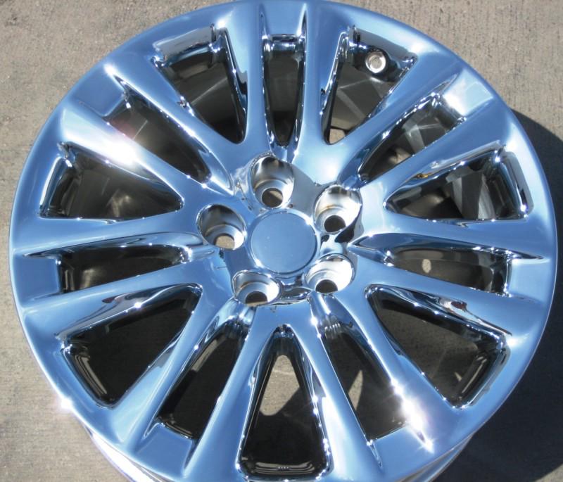 Set 2013 4 factory 19" lexus ls460 ls600hl ls600 oem chrome wheels rims 74284