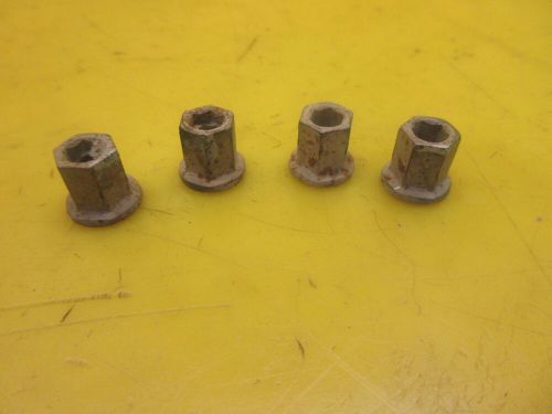 Oem 2004 yamaha raptor 660r 660 exhaust manifold header pipe nuts set of 4