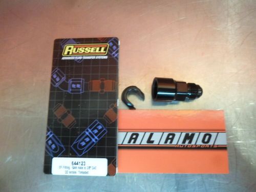 Russell 644123 efi fitting -6an male to 3/8&#034; sae thread quick disconnect female