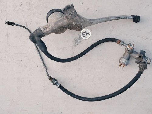 1972-74 brake line fluid master slave cylinder assy. honda cb350f cb350 four