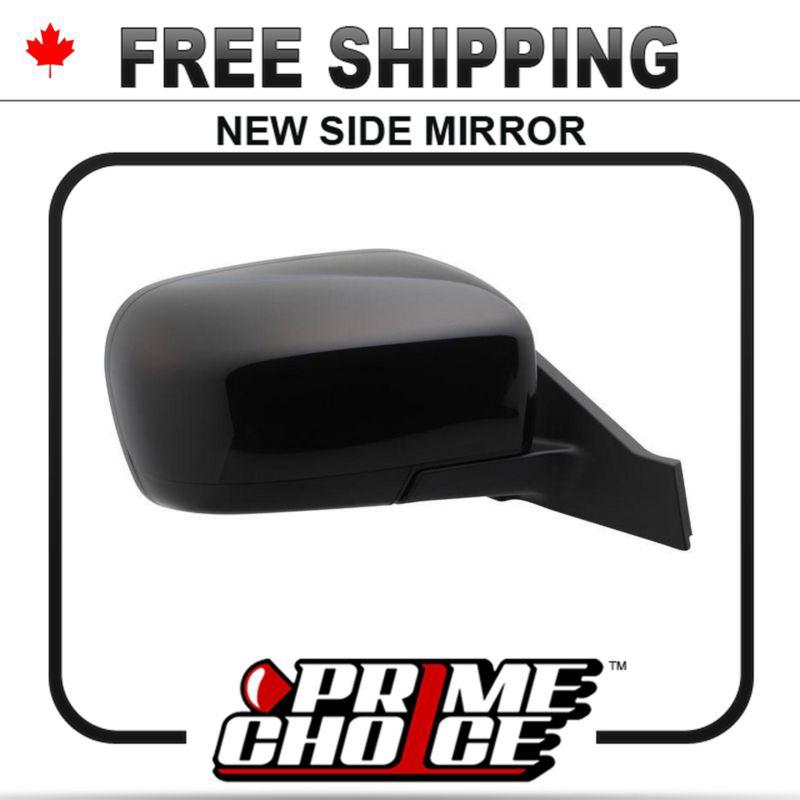 New power non heated passengers side view door mirror