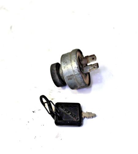 1988 polaris 400 indy classic ignition switch with key oem# 4110038