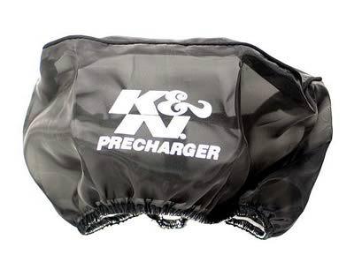 K&n air filter wrap precharger black rectangular 4.00" heightx6.750" lx4.50"