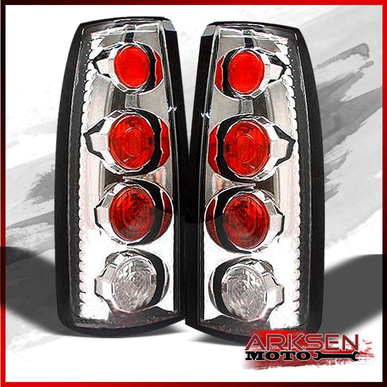 88-98 chevy gmc c10 c/k suburban tahoe yukon sierra blazer tail lights lamps