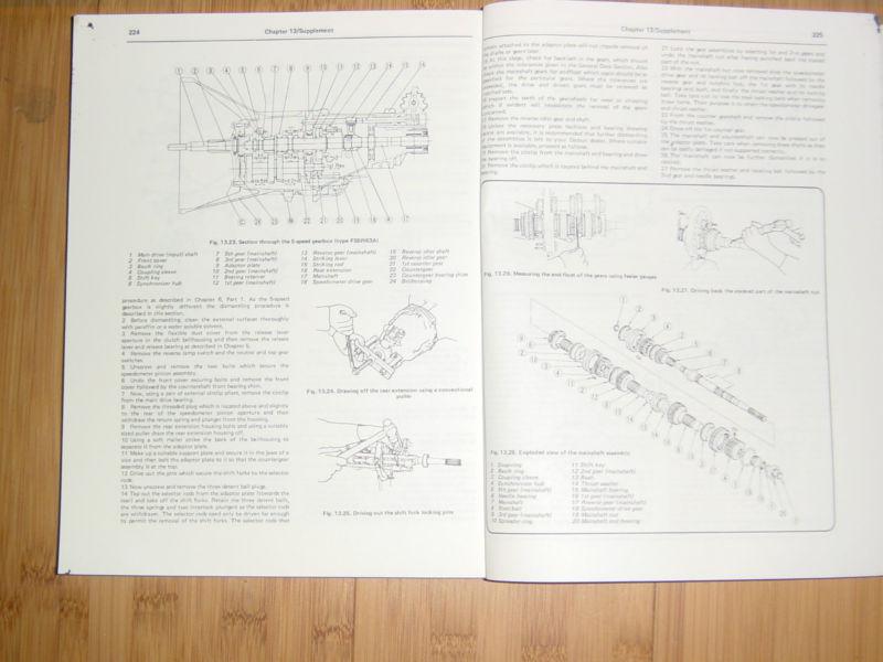 1973-78 datsun/nissan b210 repair manual