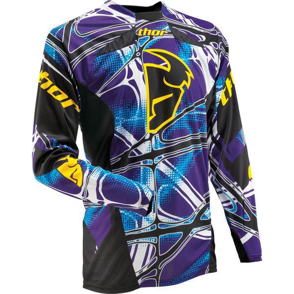 Purple xl thor core scorpio youth jersey 2013 model