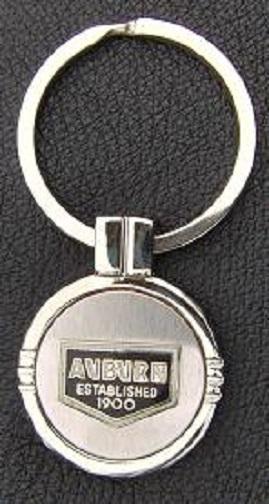 Auburn - custom engraved key ring (free engraving)