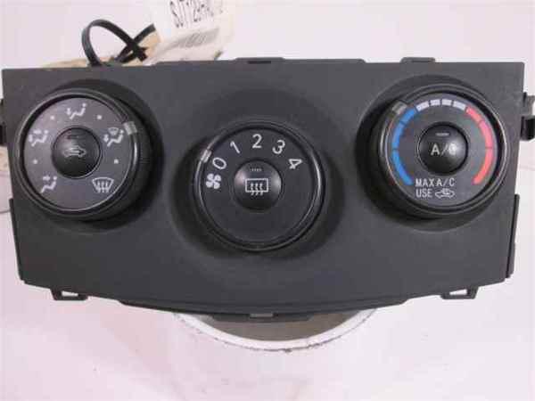 09 toyota corolla heater ac temp control unit oem lkq