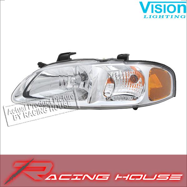 L/h headlight driver side lamp kit unit replacement 2000-2001 nissan sentra