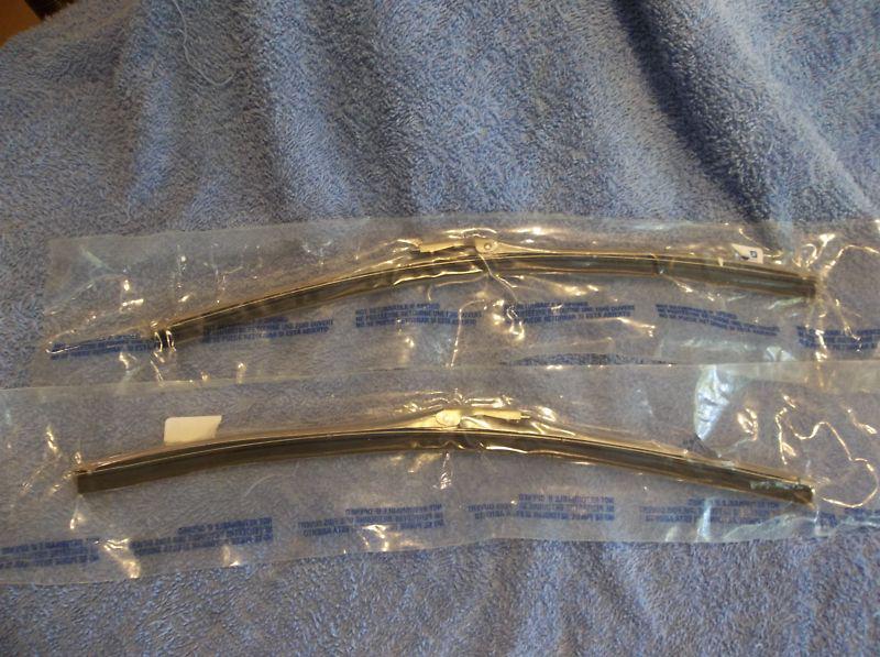 1964 -73 gm nos wiper blades chevrolet pontiac impala 442 ss 427 454 rs gs gto