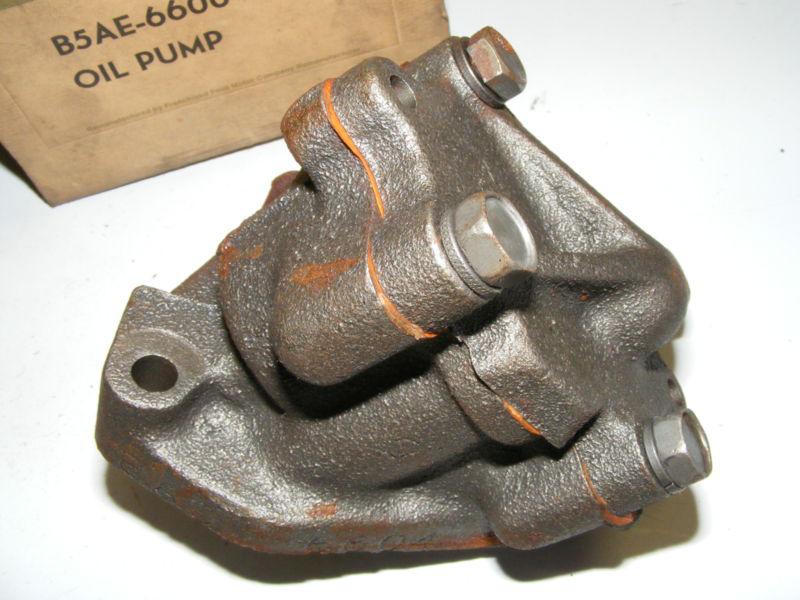 1954 ford passenger 239 oil pump reman nos new b5ae-6600-a