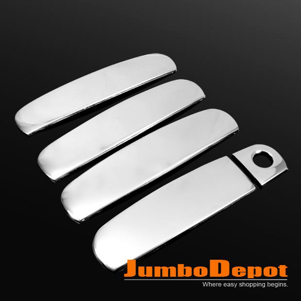 Stainless steel door handle cover trims for audi quattro a4 a6 s4 s6 rs4 rs6 hot