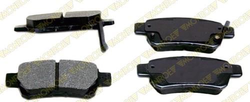 Monroe fx1088 brake pad or shoe, rear-monroe prosolution semi-metallic brake pad