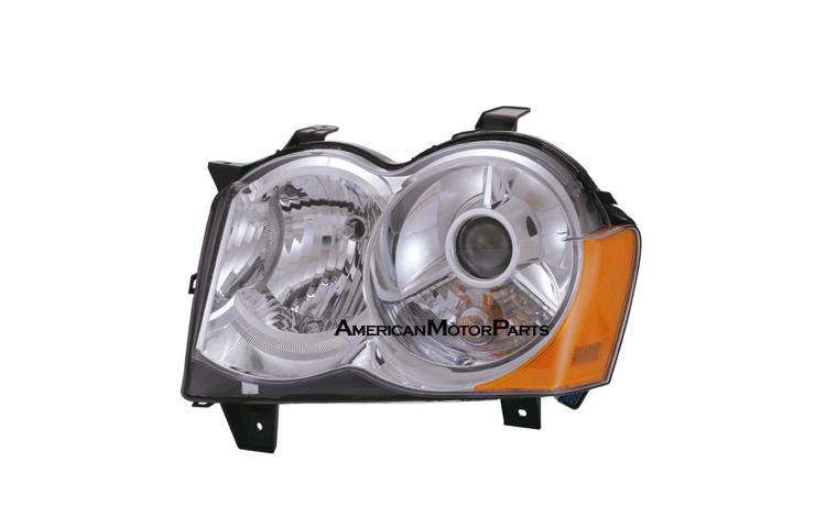 Eagleeye driver & passenger replacement headlight 08-10 jeep grand cherokee