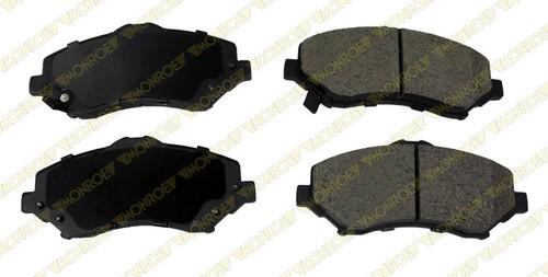 Monroe gx1273 brake pad or shoe, front-monroe prosolution ceramic brake pad