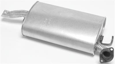 Walker quiet-flow 3 muffler 2" off in 2" ctr out 21328