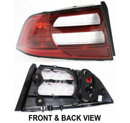 07-08 acura tl rear brake light taillight taillamp driver side lh left hand new