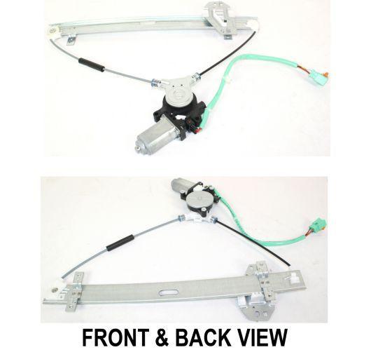 03-11 honda element power window regulator & motor front lh left driver side