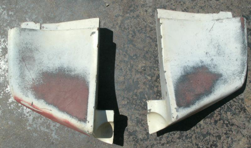 1973 73 1974 74 dodge charger rear quarter panel extension mopar lh rh pair oem