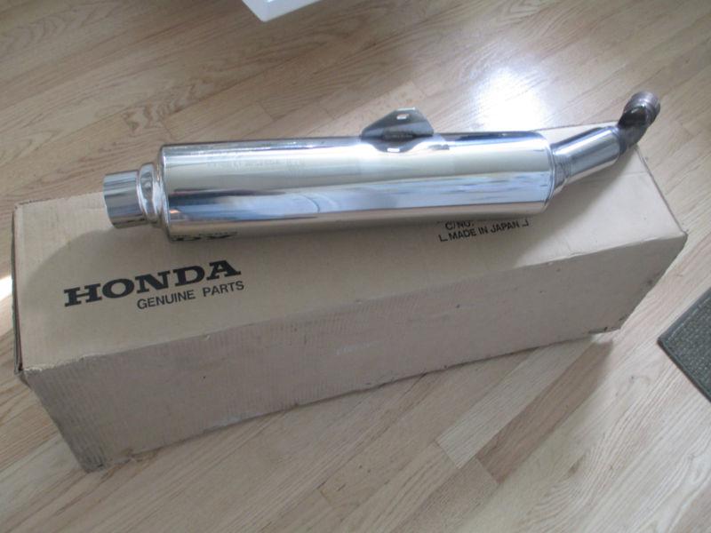 Mint stock exhaust, 1998 2005 honda vtr 1000 super hawk muffler oem factory 