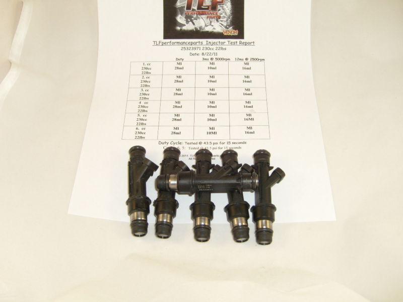 Pontiac 2000-05  aztek 3.4l set of 6 oem fuel injectors