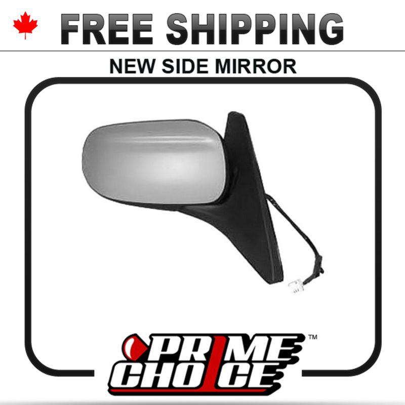 New power non heated passengers side view door mirror