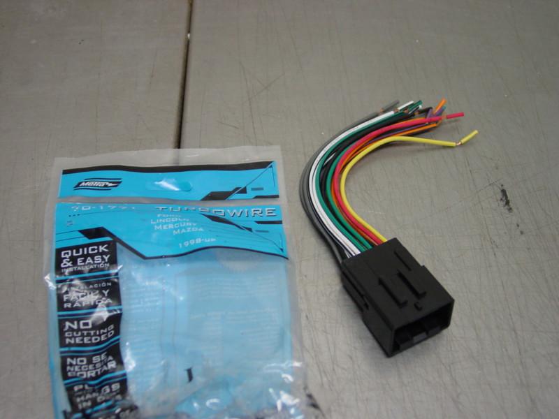 Metra - wiring harness for select 1998-2008 ford vehicles - multicolored