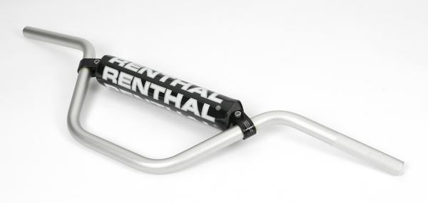 Renthal 7/8in. mini racer handlebar - 50cc playbike bar bend - silver