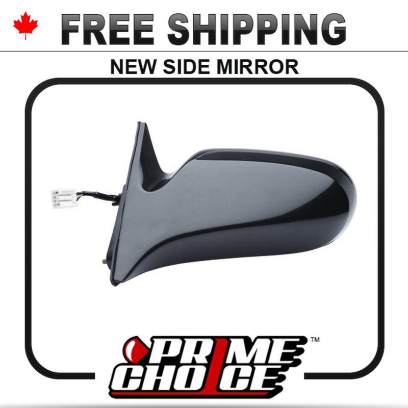 New power non heated drivers side view door mirror