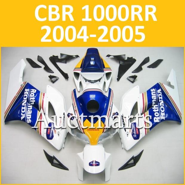 Fit honda 04 05 cbr1000rr cbr 1000 rr 2004 2005 fairing kit abs plastics d5 b12