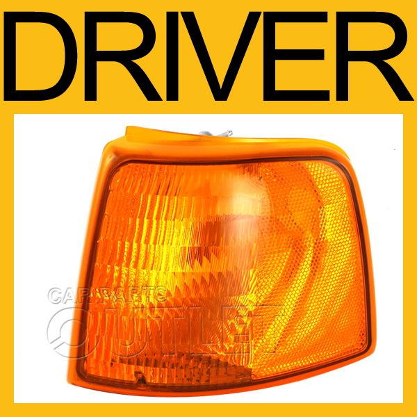 93-97 ford ranger left side marker lamp new fo2520118 amber signal lens housing