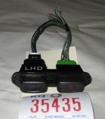 Mitsubishi 97 galant es rear defogger/hazard switch 1997