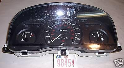 Ford 99 contour instrument cluster/gauge 139k blk 1999