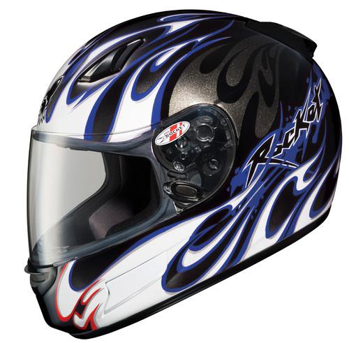 New joe rocket prime rampage helmet,blue/white/black,med/md