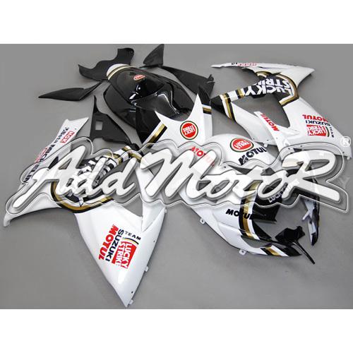 Injection molded fit gsx-r750 gsx-r600 06 07 k6 lucky strike fairing 66z64