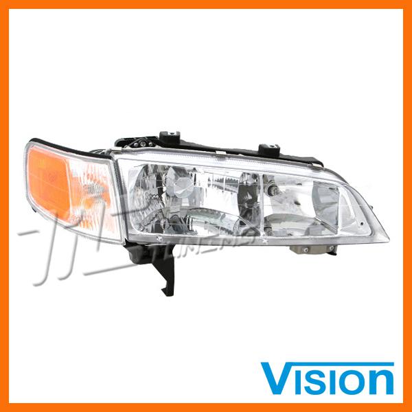 94-97 honda accord lx ex dx se passenger rh side head light+corner lamp assembly