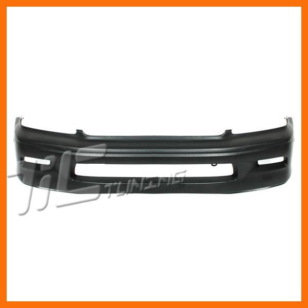 02 03 mitsubishi lancer matte black front bumper cover primered body